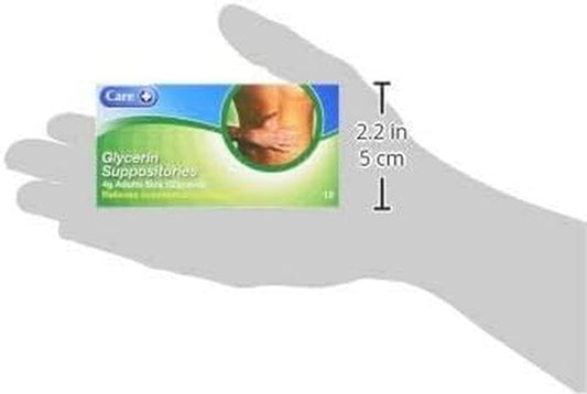 Three Packs of Glycerin Suppositories 4G 12S
