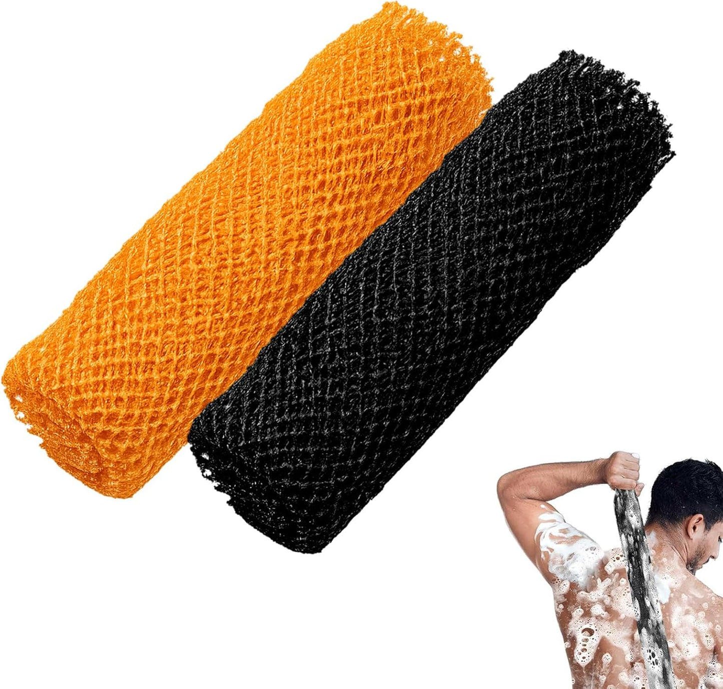 2 Pcs African Net Sponge