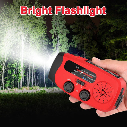 Wind Up Solar Radio 2000mah