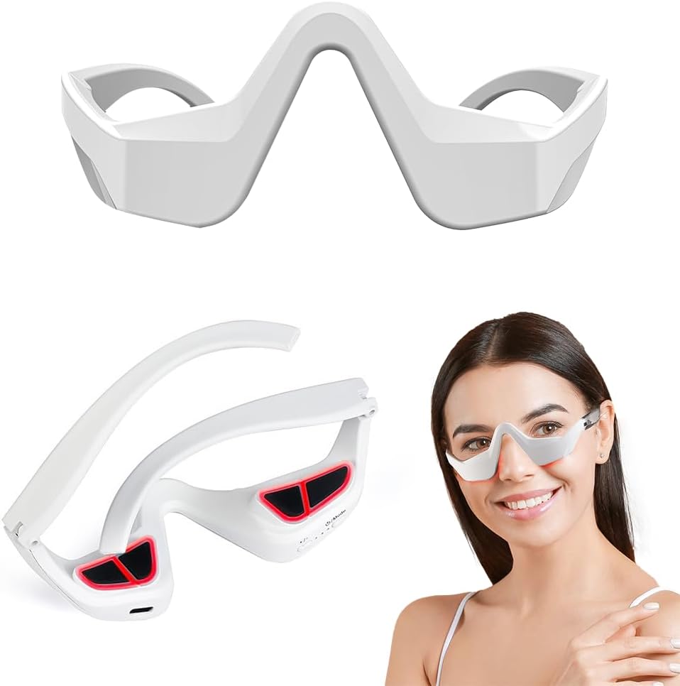 Under Eye Red Light Therapy Glasses