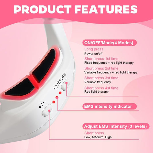 Under Eye Red Light Therapy Glasses