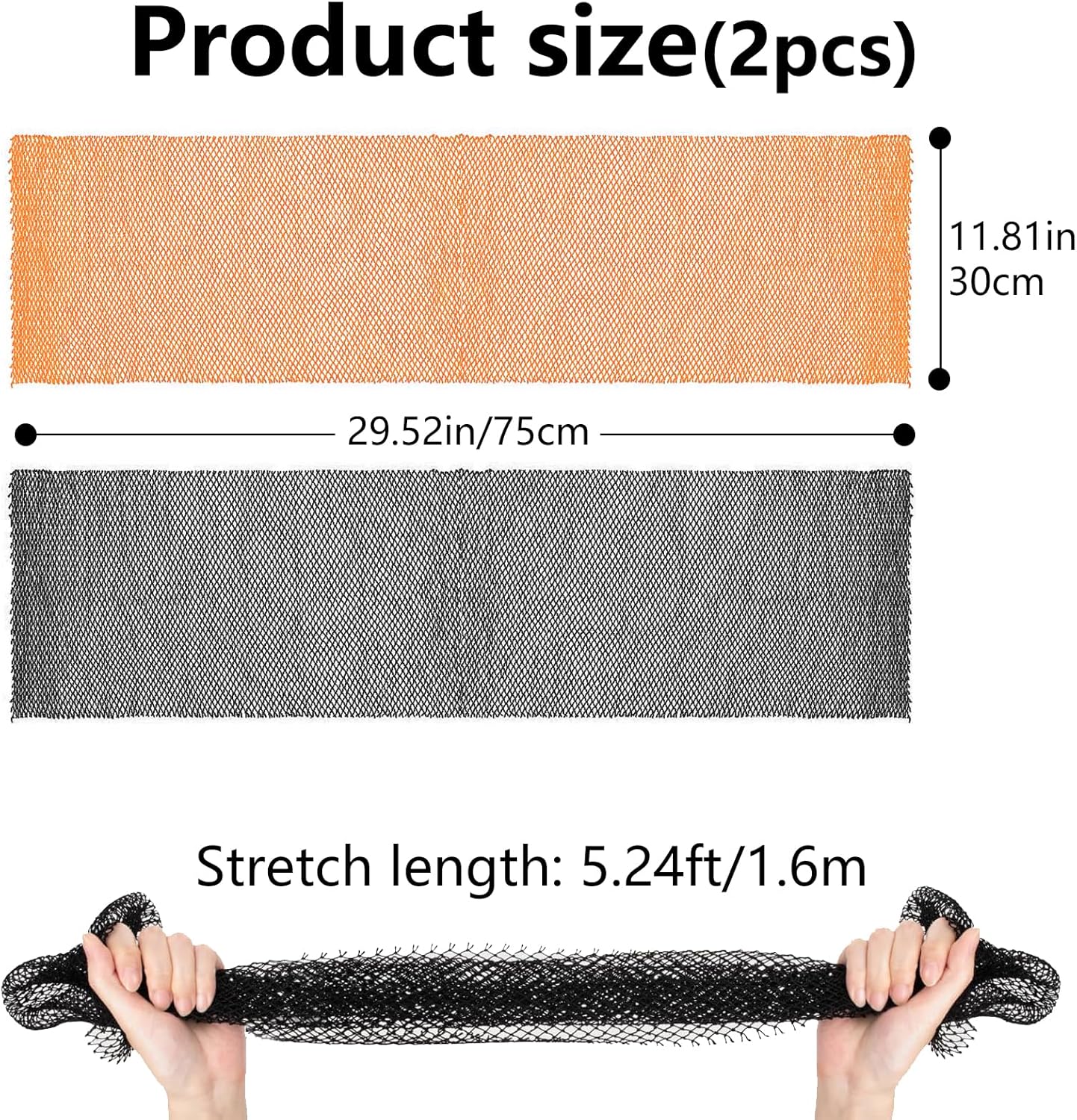 2 Pcs African Net Sponge