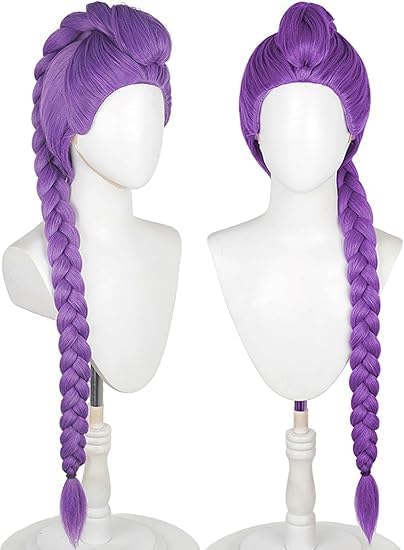 Kpop Inspired Purple Rumi Wig